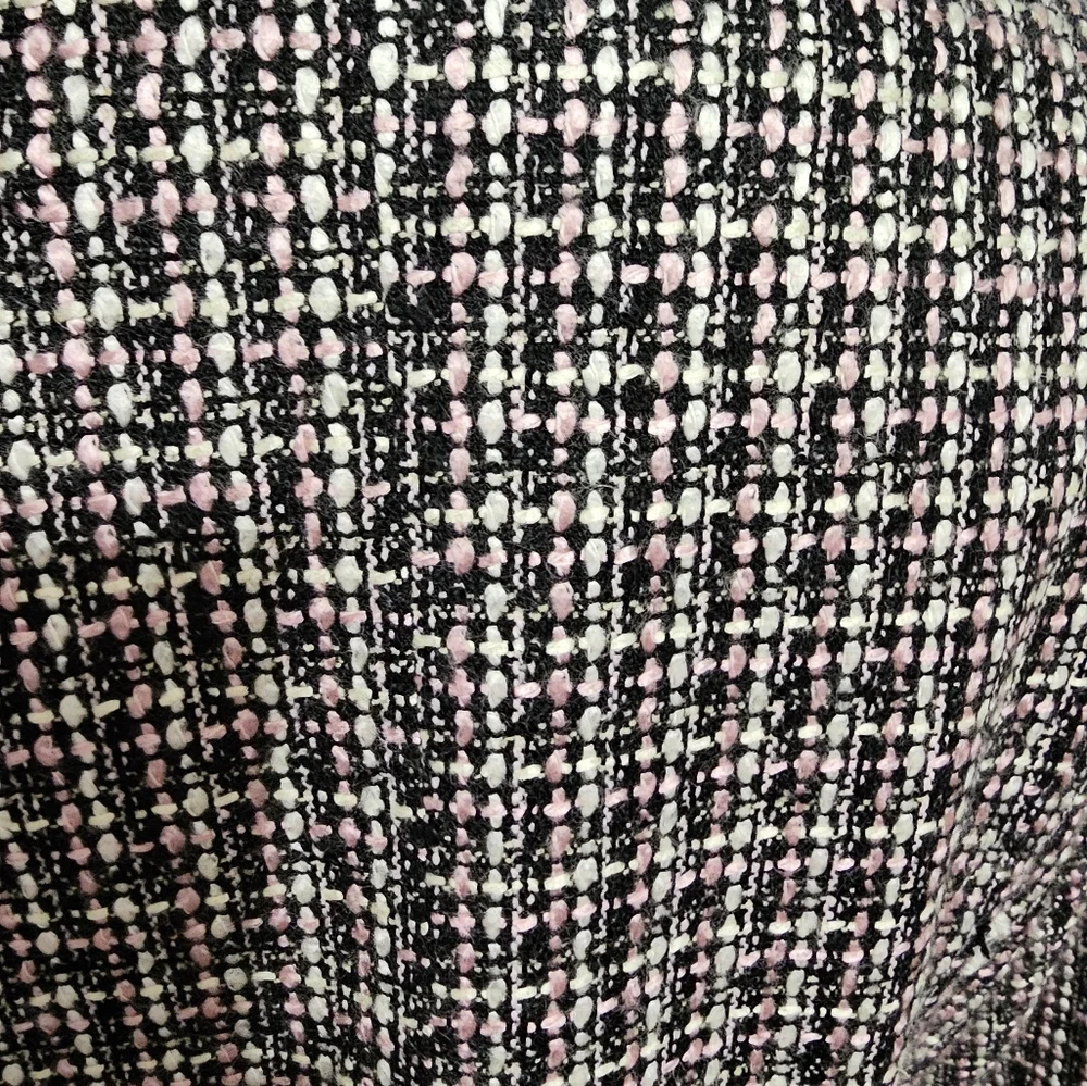 Mark, Fore & Strike vintage looking black & pink tweed jacket blazer​ - Picture 7 of 12